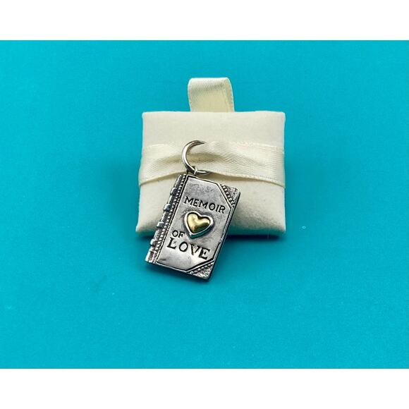 Waxing poetic Sterling silver memoir of love charm - Picture 2 of 3